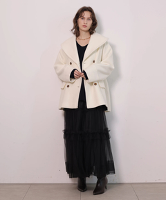 CADUNE キャミソール　チュニック　神崎恵 神崎恵さんコラボ>衿レースブラウス | シャツ・ブラウス | CADUNE